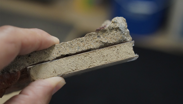 Mortar Color Matching Services - Package Pavement Mortar color matching samples for architectural use